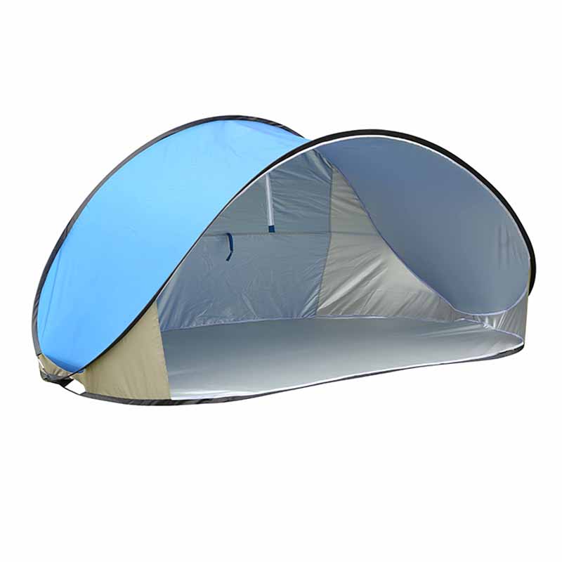 220x120x100cm185t naylon 3 saniyelik pop-up plaj çadır TN1904