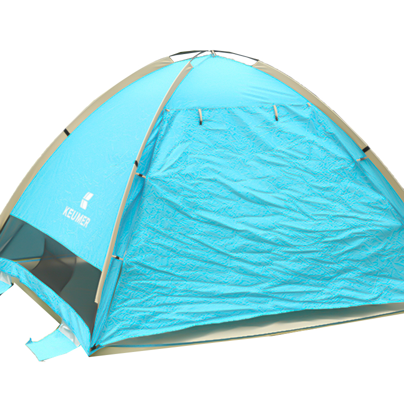 210X180X140CM185T Naylon Keumer pop-up plaj çadır TN1912 Nem geçirmez paspaslı